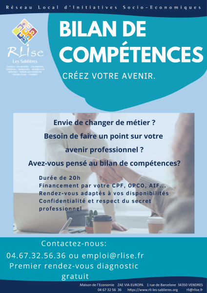 Affiche Bilan de compétences