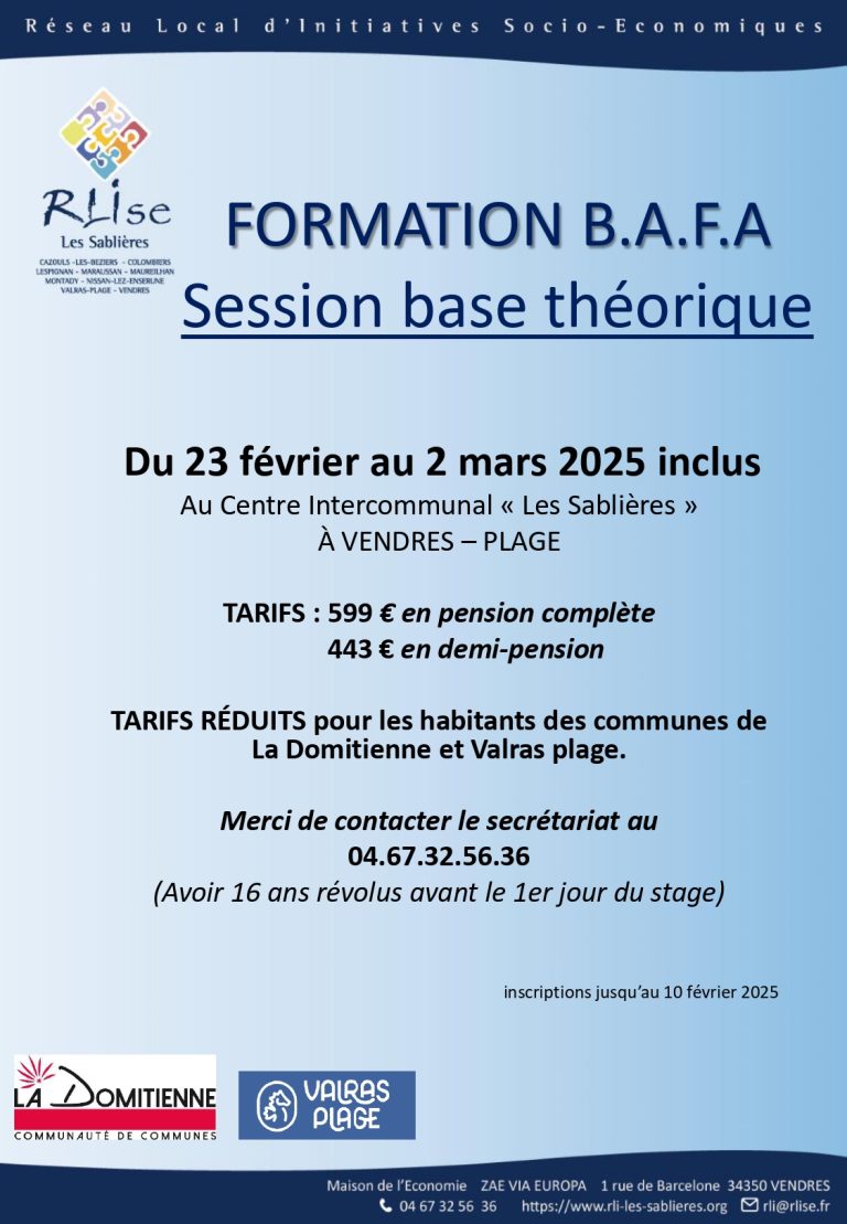 AFFICHE BAFA BASE théorique 23 février au 2 mars 2025_page-0001